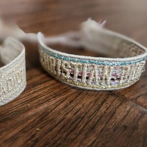 Authentic Christian Dior Friendship Bracelets (set of two)